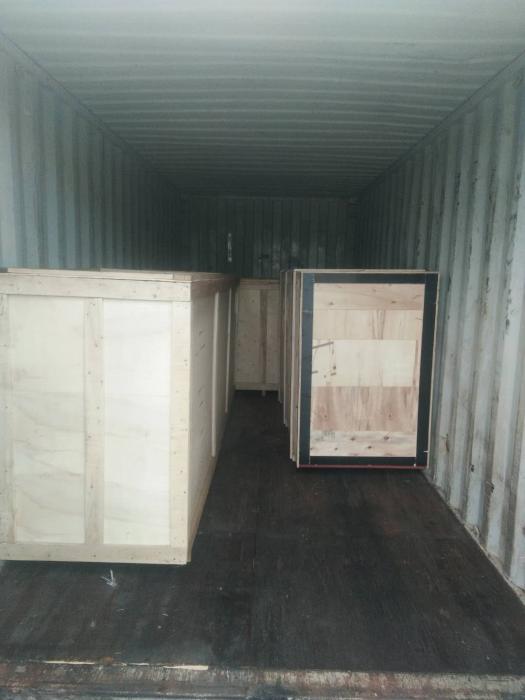 Shipment for wooden spoon line